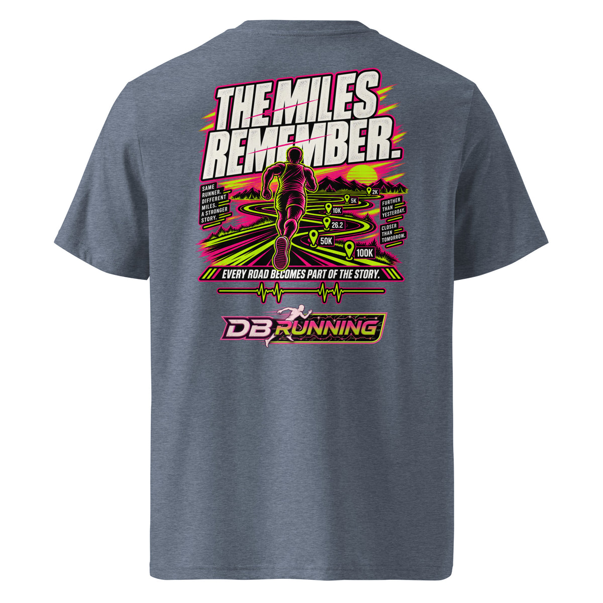 The Miles Remember Male - T-Shirt - DB Running