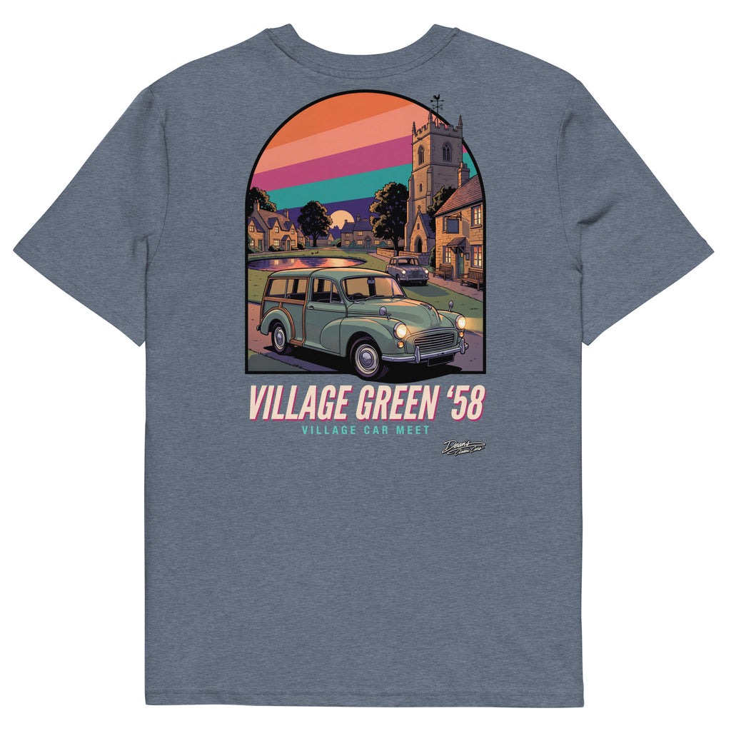 Minor Traveller Village Green T-Shirt - Dean's Classic Cars