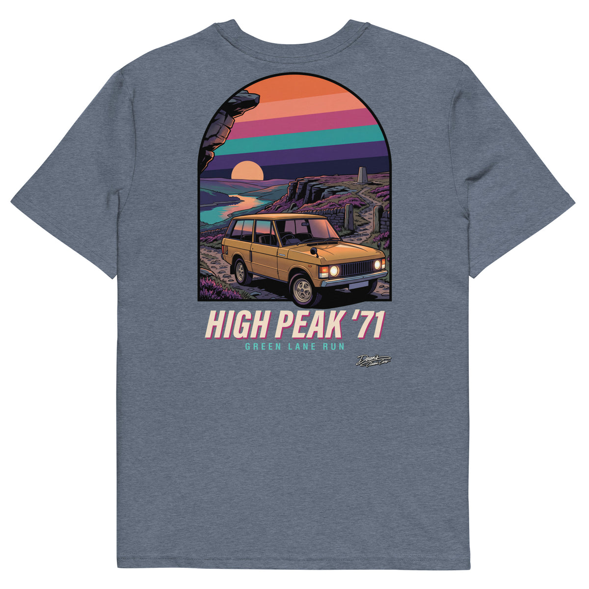 Range Rover High Peak T-Shirt - Dean's Classic Cars