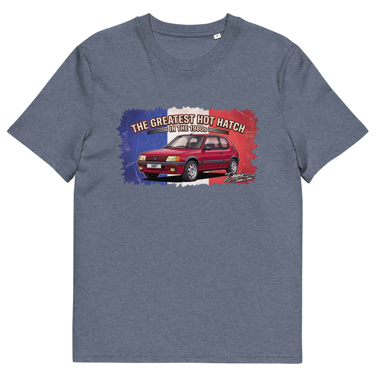 205 GTI Cherry Red T-Shirt - Dean's Classic Cars