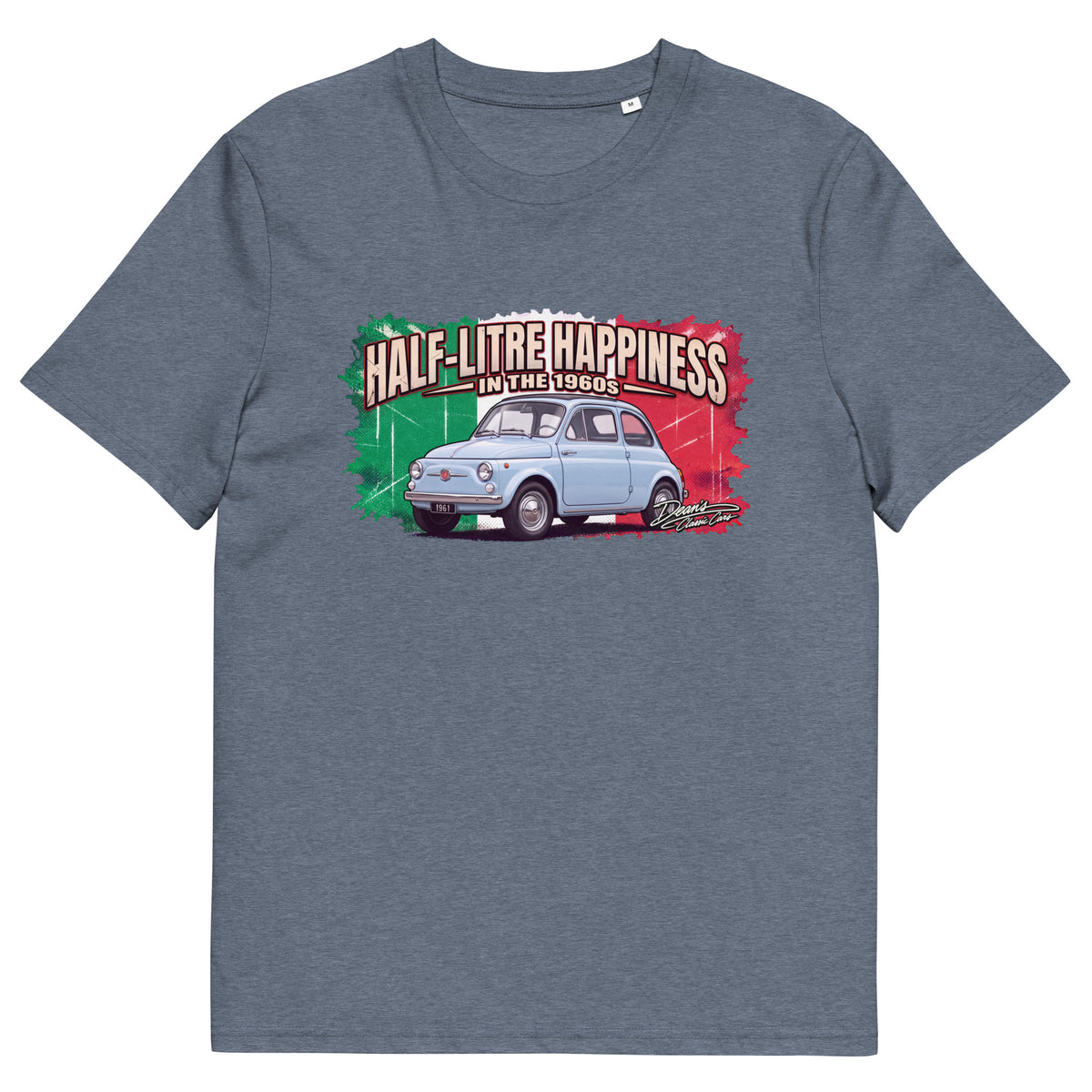 500 D Celestial Blue T-Shirt - Dean's Classic Cars