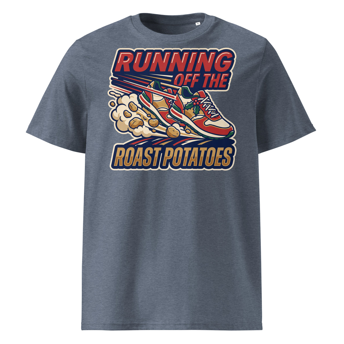 Running Off The Roast Potatoes Christmas T-Shirt - Ricki Robin