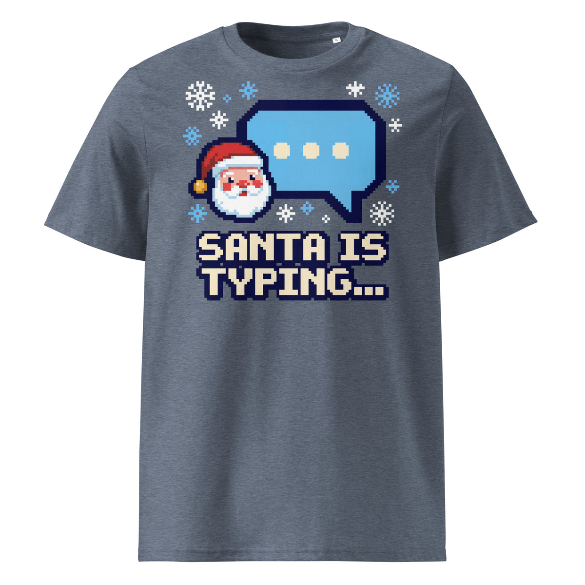 Santa Is Typing... Christmas T-Shirt - Ricki Robin
