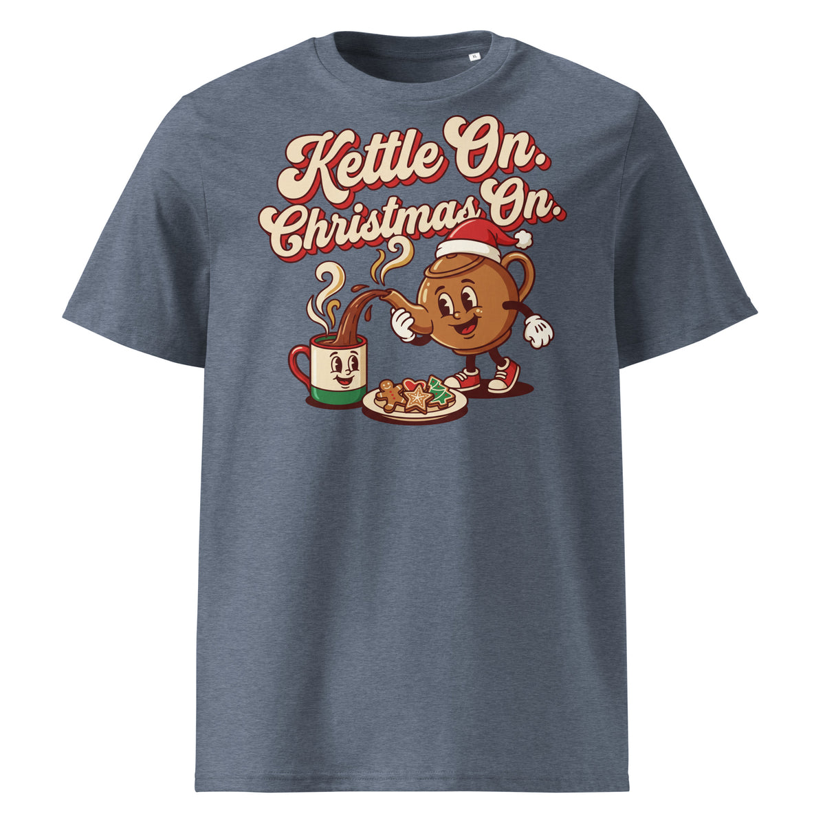 Kettle On. Christmas On. T-Shirt - Ricki Robin
