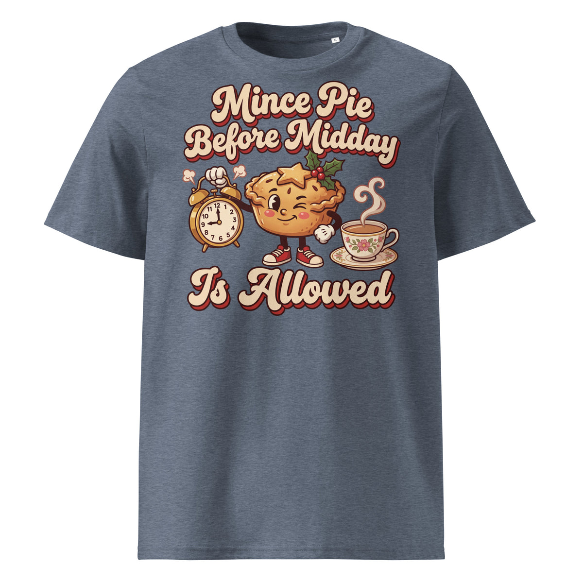 Mince Pie Before Midday Is Allowed Christmas T-Shirt - Ricki Robin