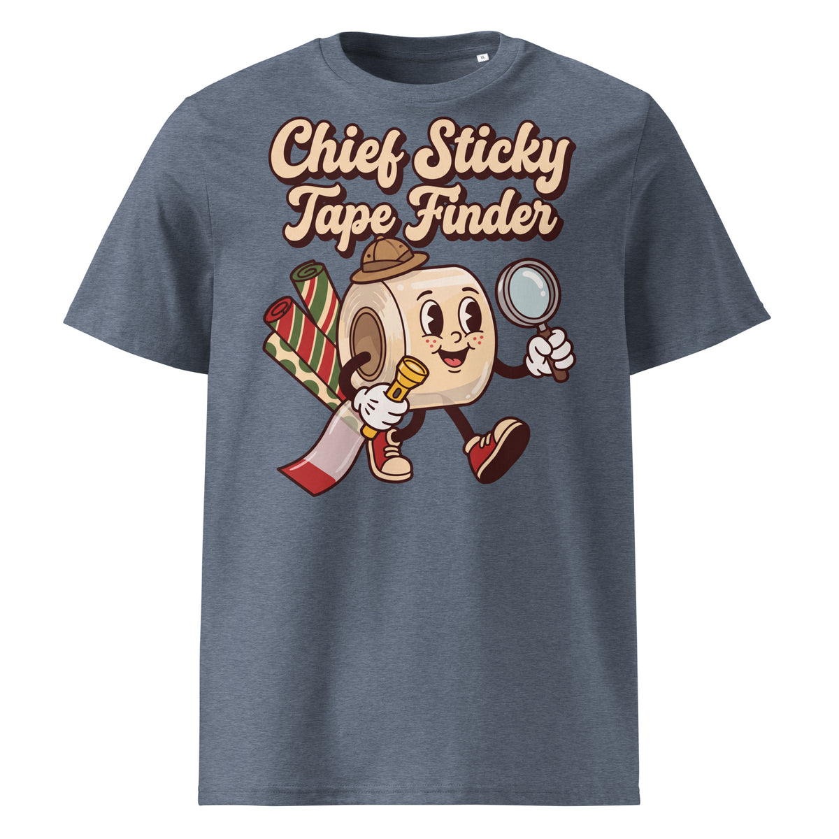 Chief Sticky Tape Finder Christmas T-Shirt - Ricki Robin