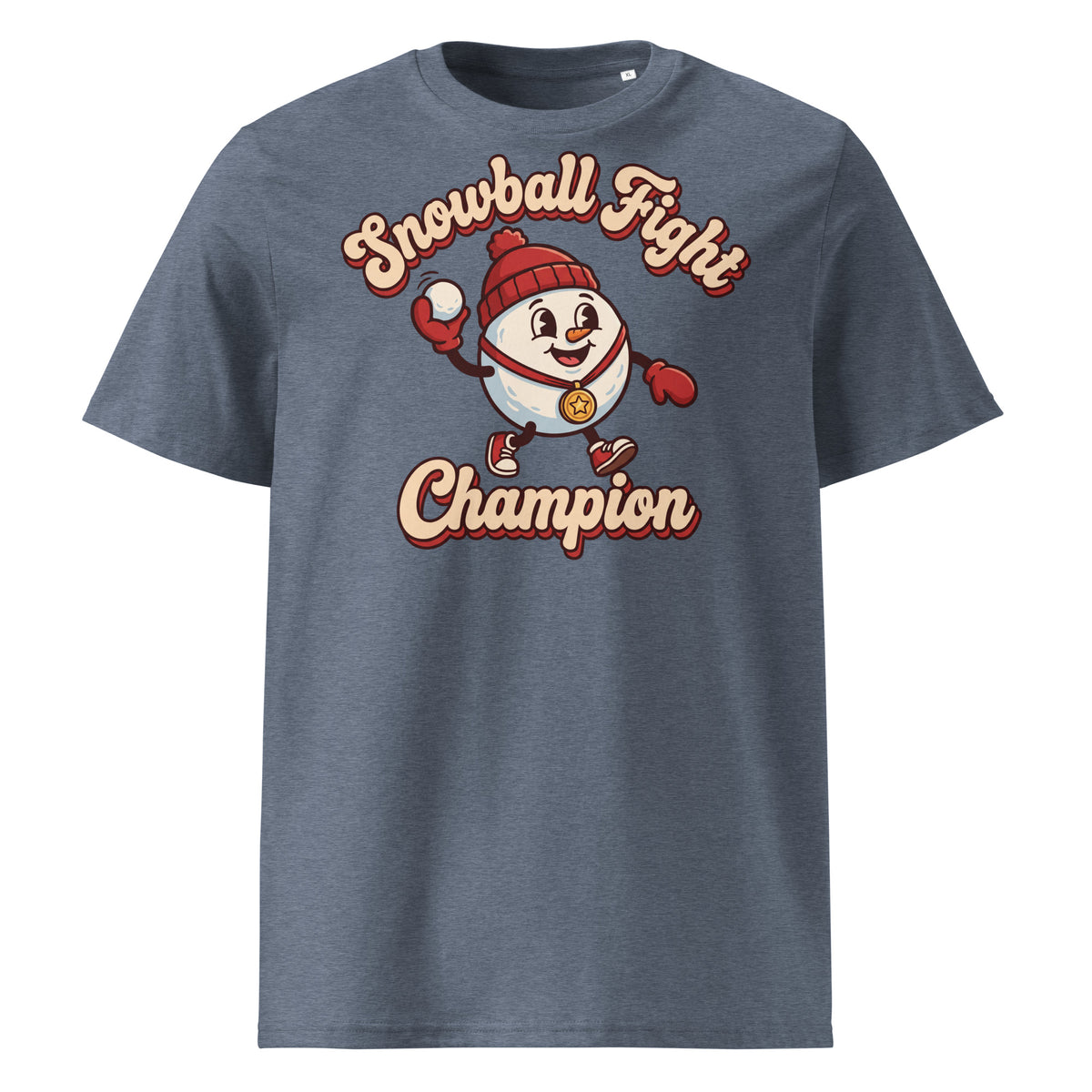 Snowball Fight Champion Christmas T-Shirt - Ricki Robin