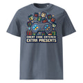 Cheat Code: Extra Presents Christmas T-Shirt - Ricki Robin