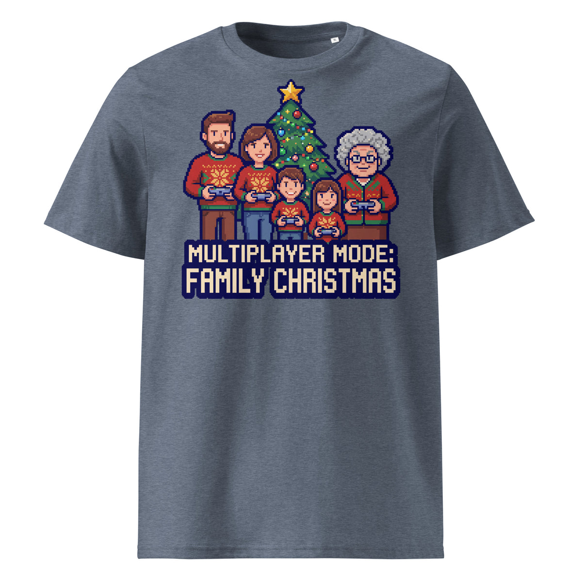 Multiplayer Mode: Family Christmas T-Shirt - Ricki Robin