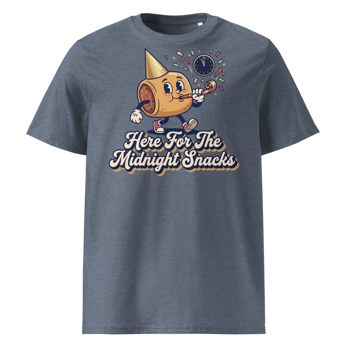 Here For The Midnight Snacks New Year T-Shirt - Ricki Robin