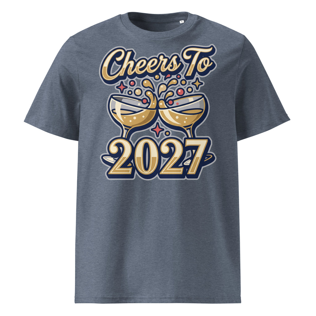 Cheers To 2027 New Year T-Shirt - Ricki Robin