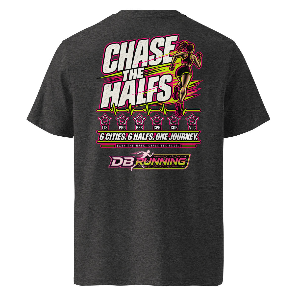 Chase the Halfs Female - T-Shirt - DB Running