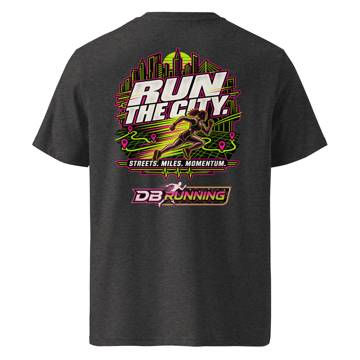 Run the City Female - T-Shirt - DB Running