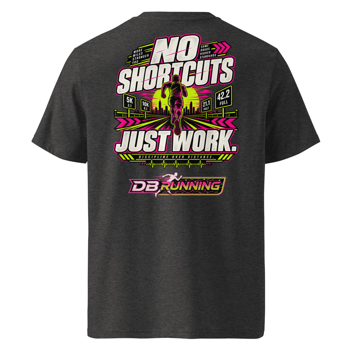 No Shortcuts Male - T-Shirt - DB Running