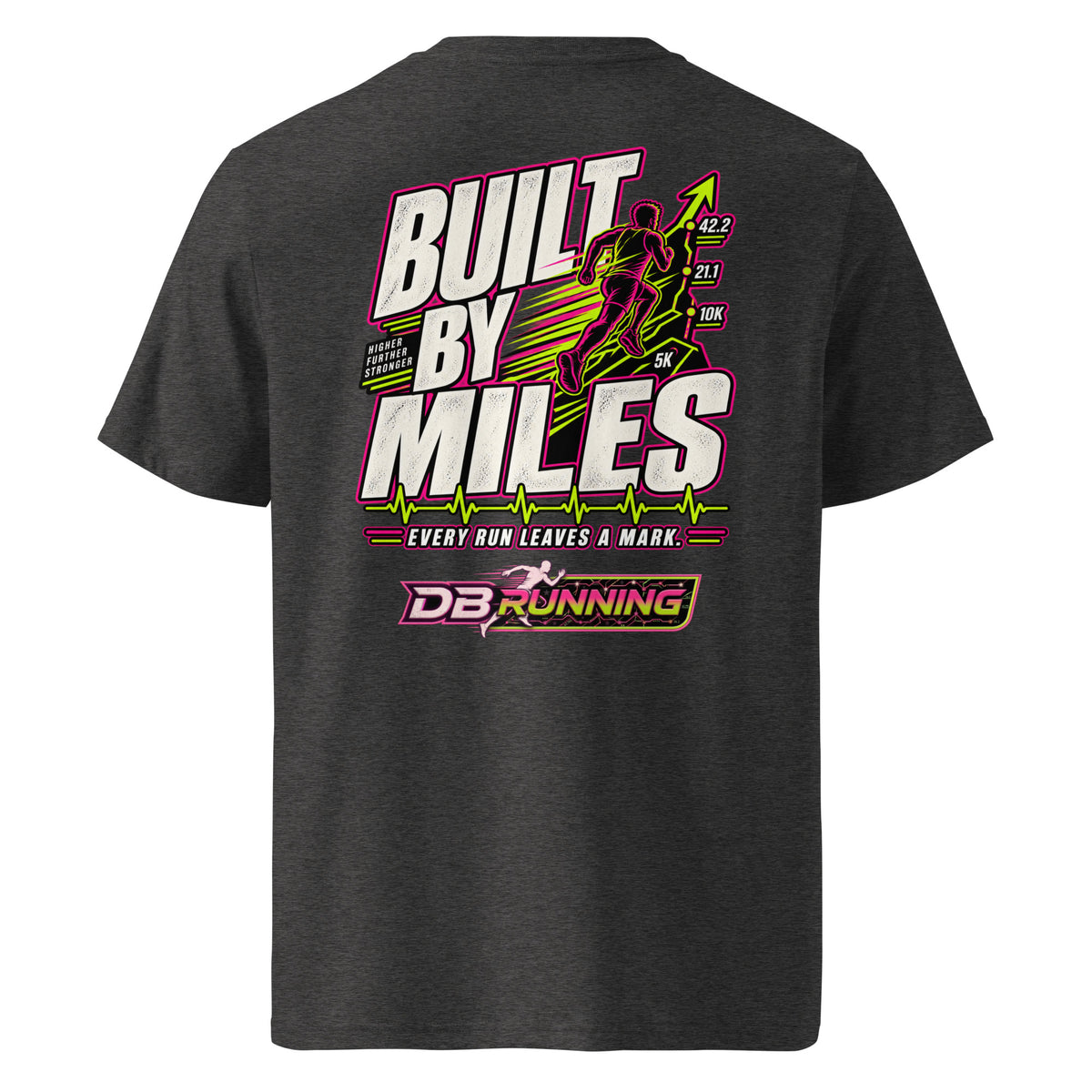 Built by Miles Male - T-Shirt - DB Running