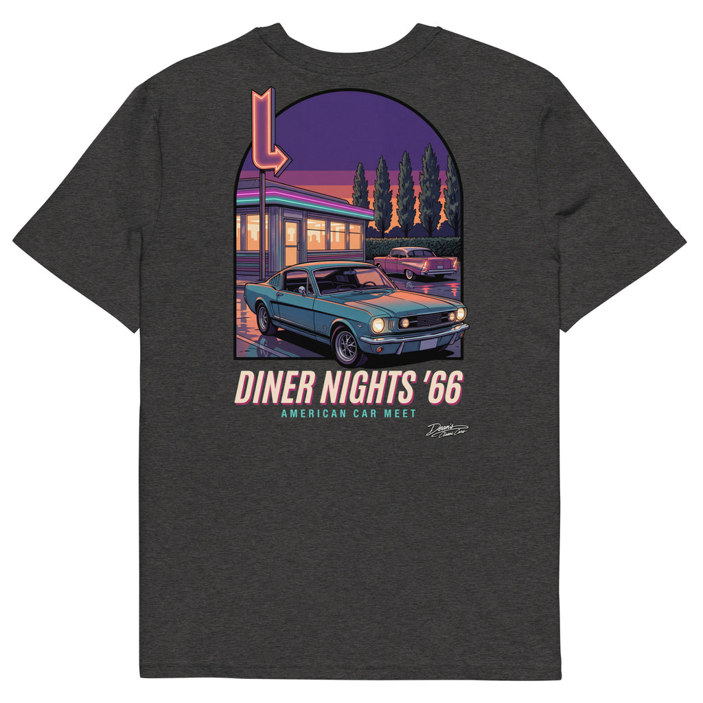 Mustang GT Diner Nights T-Shirt - Dean's Classic Cars