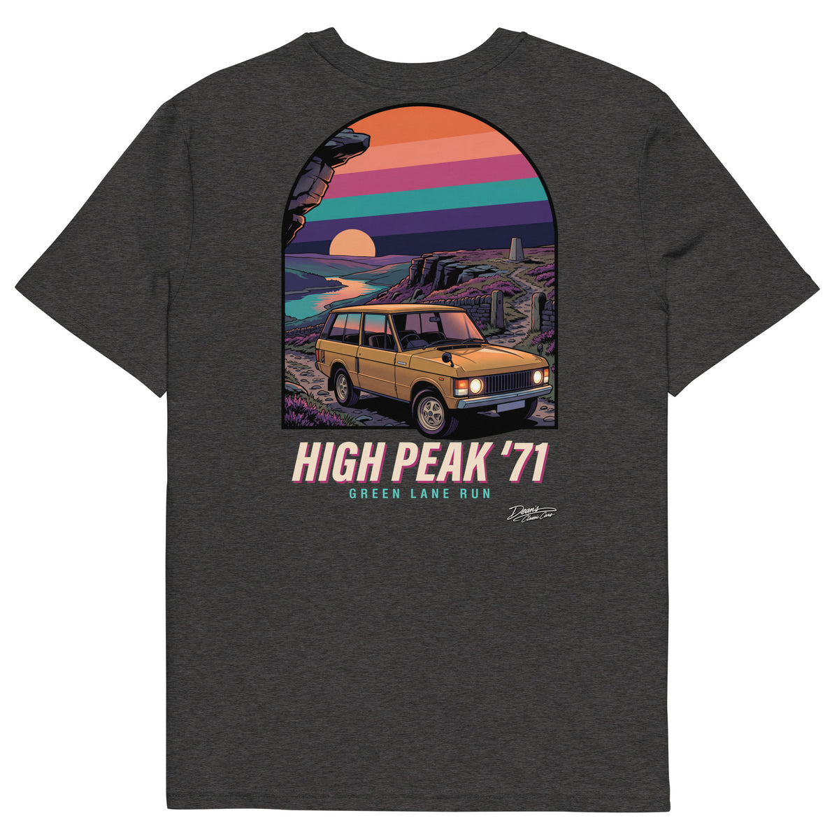 Range Rover High Peak T-Shirt - Dean's Classic Cars