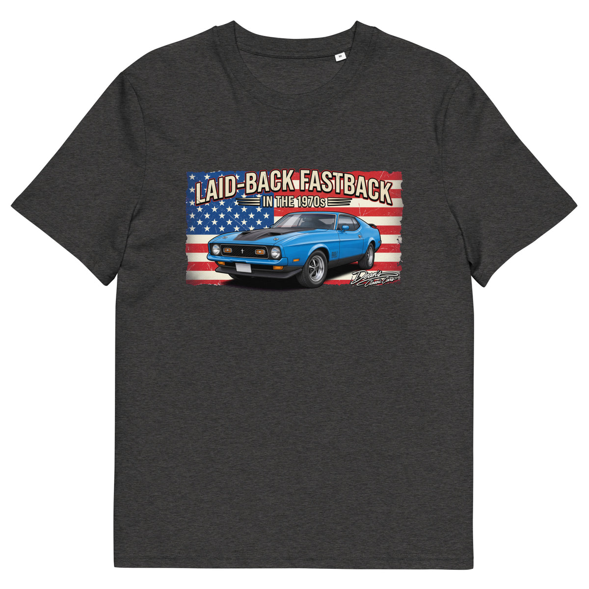 Mach 1 Grabber Blue T-Shirt - Dean's Classic Cars