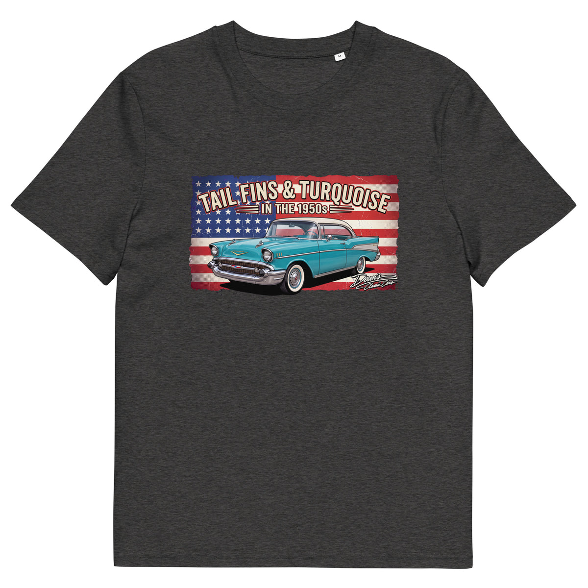 Bel Air Tropical Turquoise T-Shirt - Dean's Classic Cars