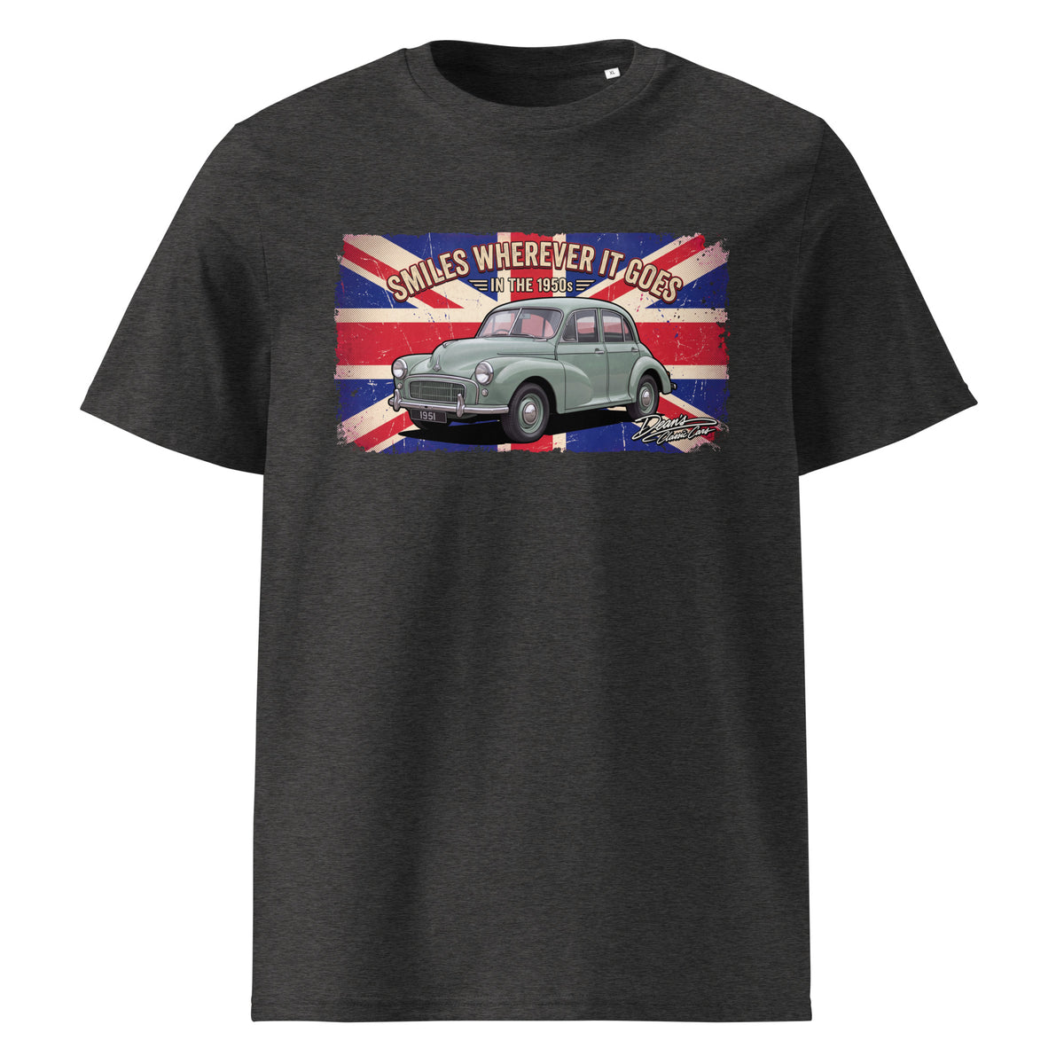 Minor MM Mist Green T-Shirt - Dean's Classic Cars