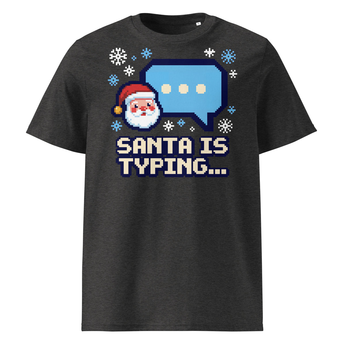 Santa Is Typing... Christmas T-Shirt - Ricki Robin