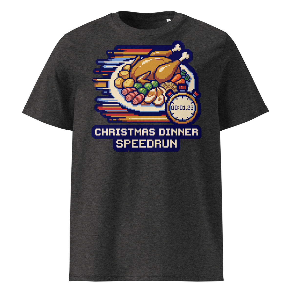 Christmas Dinner Speedrun T-Shirt - Ricki Robin