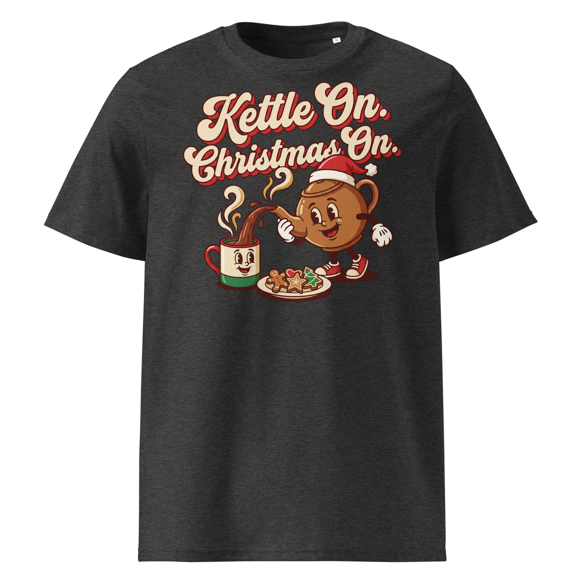 Kettle On. Christmas On. T-Shirt - Ricki Robin