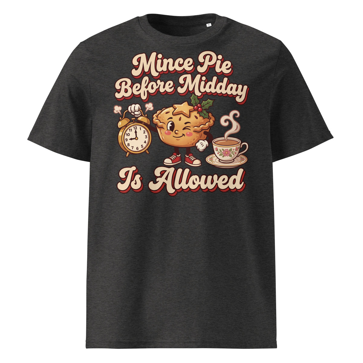 Mince Pie Before Midday Is Allowed Christmas T-Shirt - Ricki Robin