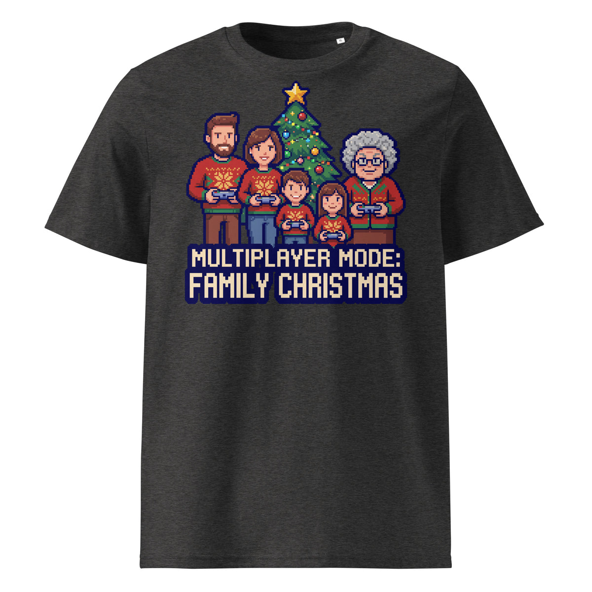 Multiplayer Mode: Family Christmas T-Shirt - Ricki Robin