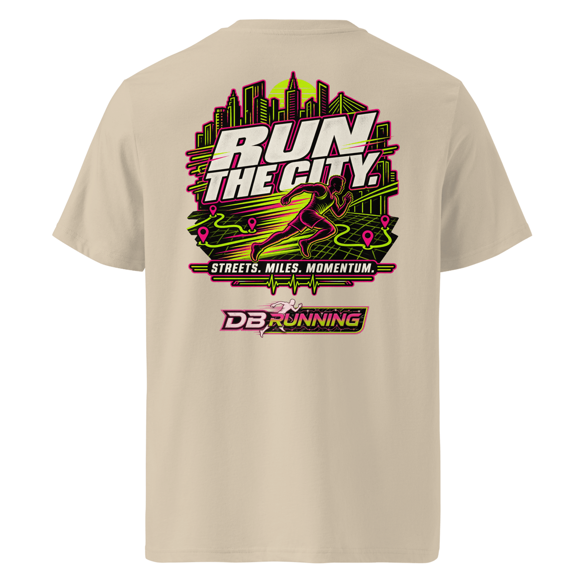 Run the City Male - T-Shirt - DB Running