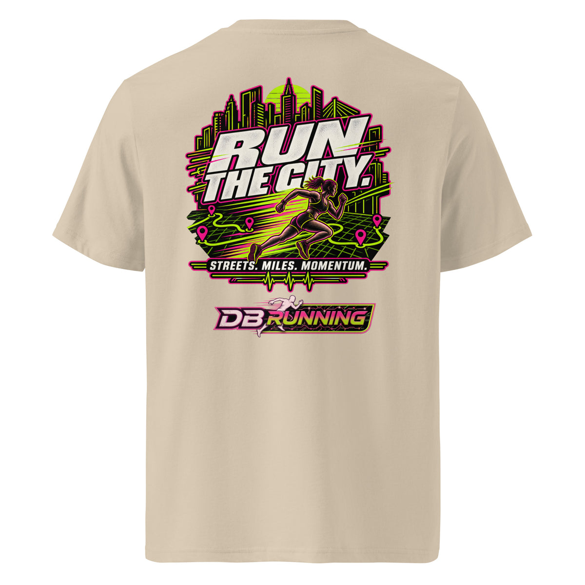 Run the City Female - T-Shirt - DB Running