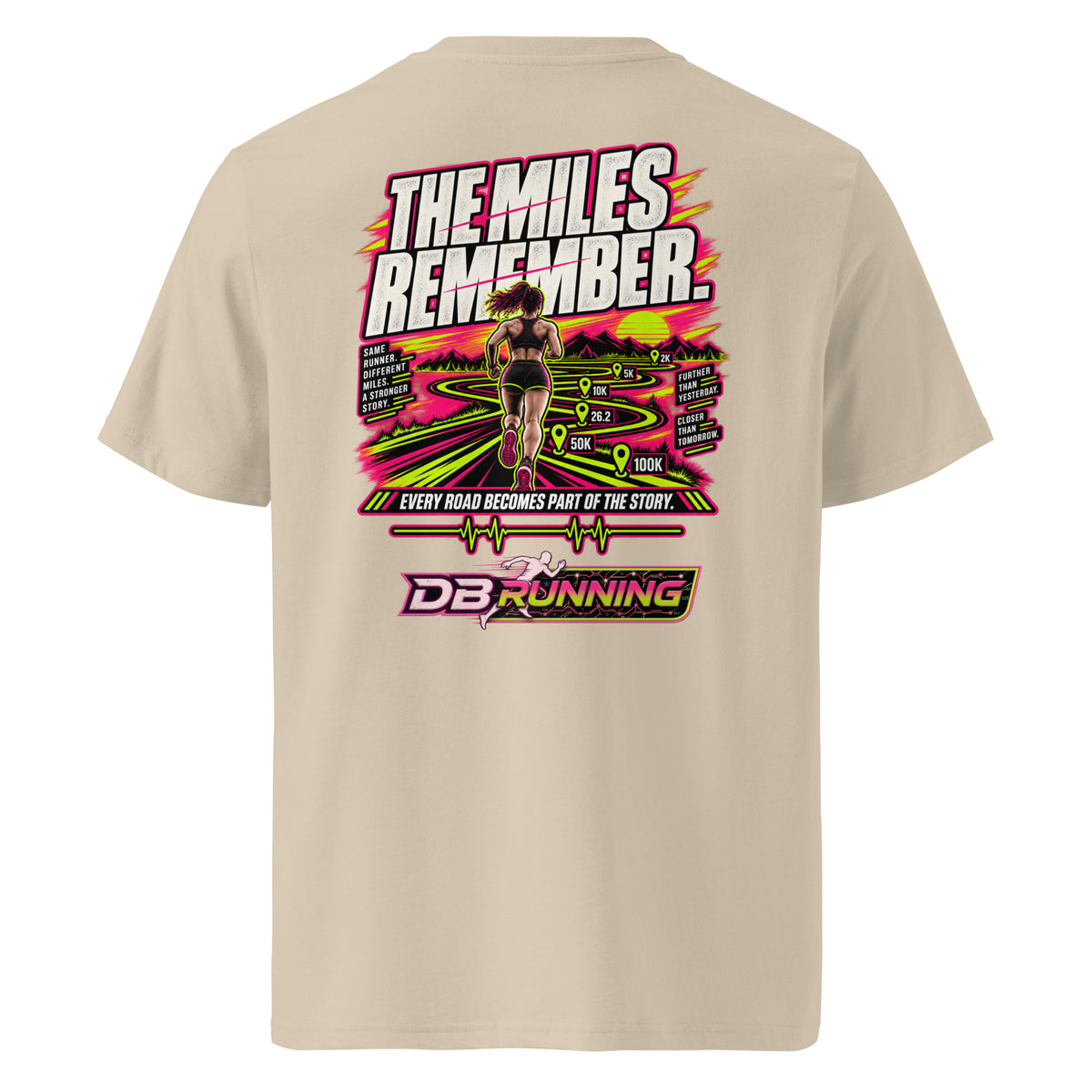 The Miles Remember Female - T-Shirt - DB Running