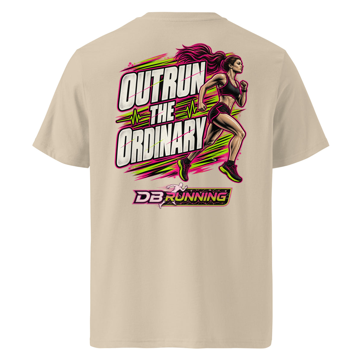 Outrun the Ordinary Female - T-Shirt - DB Running