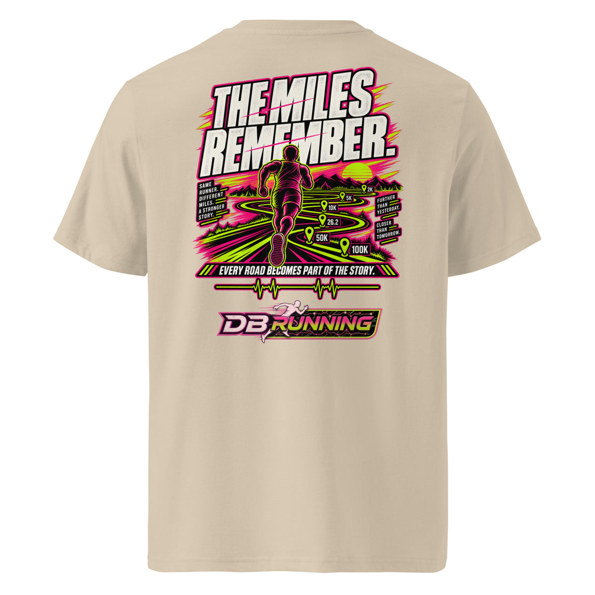 The Miles Remember Male - T-Shirt - DB Running