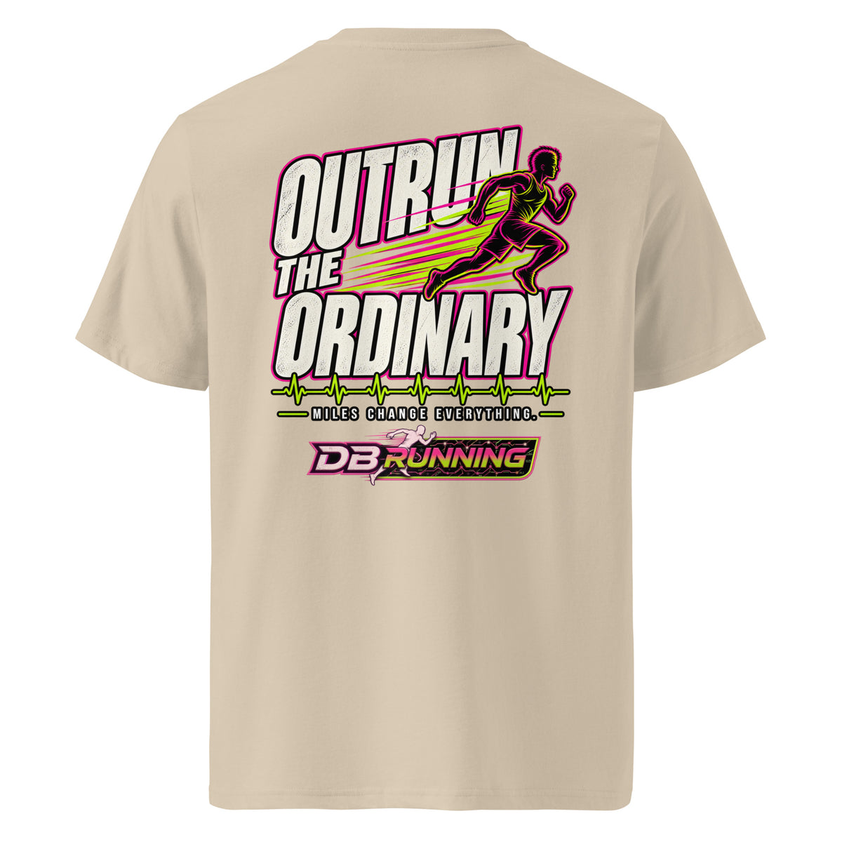 Outrun the Ordinary Male - T-Shirt - DB Running