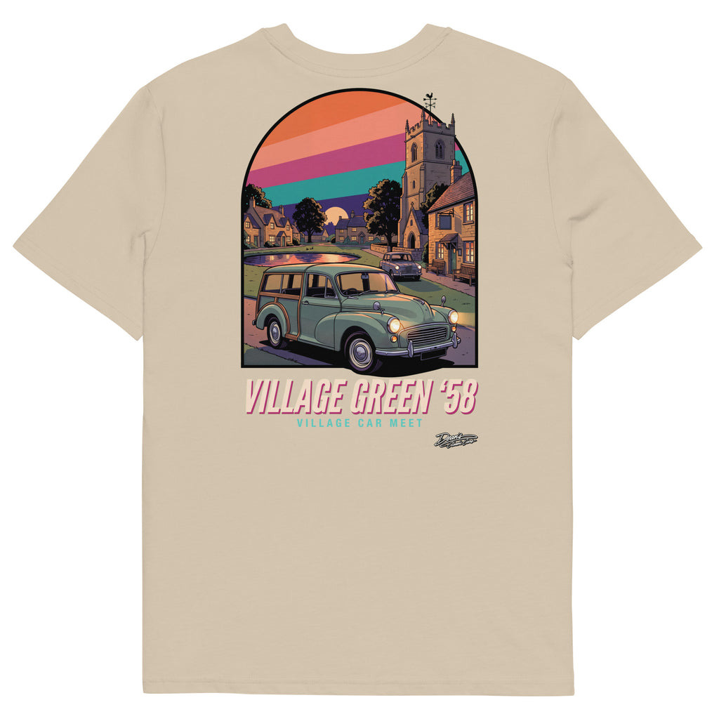 Minor Traveller Village Green T-Shirt - Dean's Classic Cars