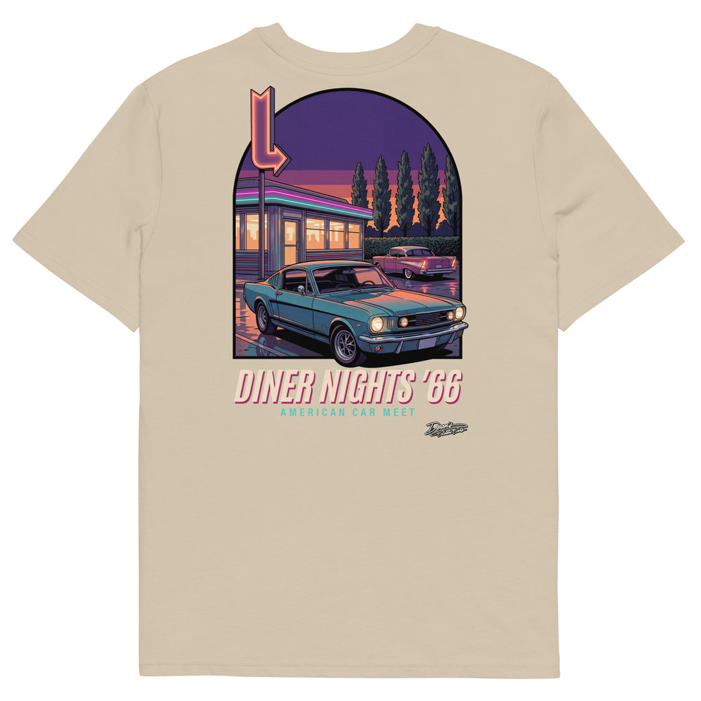 Mustang GT Diner Nights T-Shirt - Dean's Classic Cars