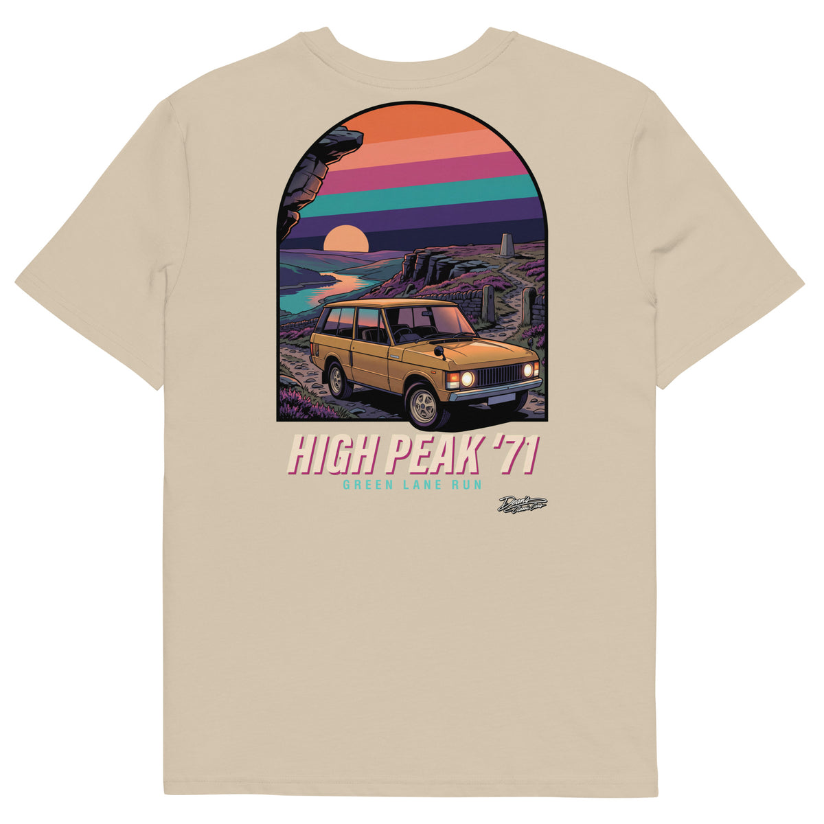 Range Rover High Peak T-Shirt - Dean's Classic Cars