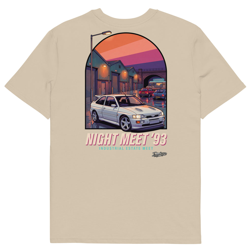 Escort Cosworth Night Meet T-Shirt - Dean's Classic Cars