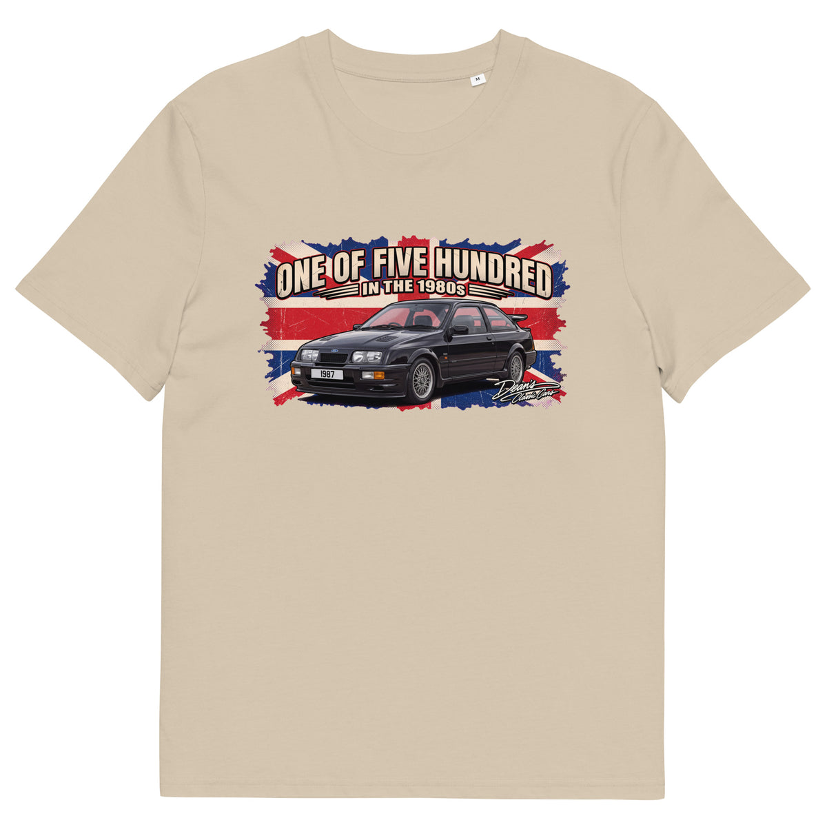 Sierra RS500 Whale Tail T-Shirt - Dean's Classic Cars