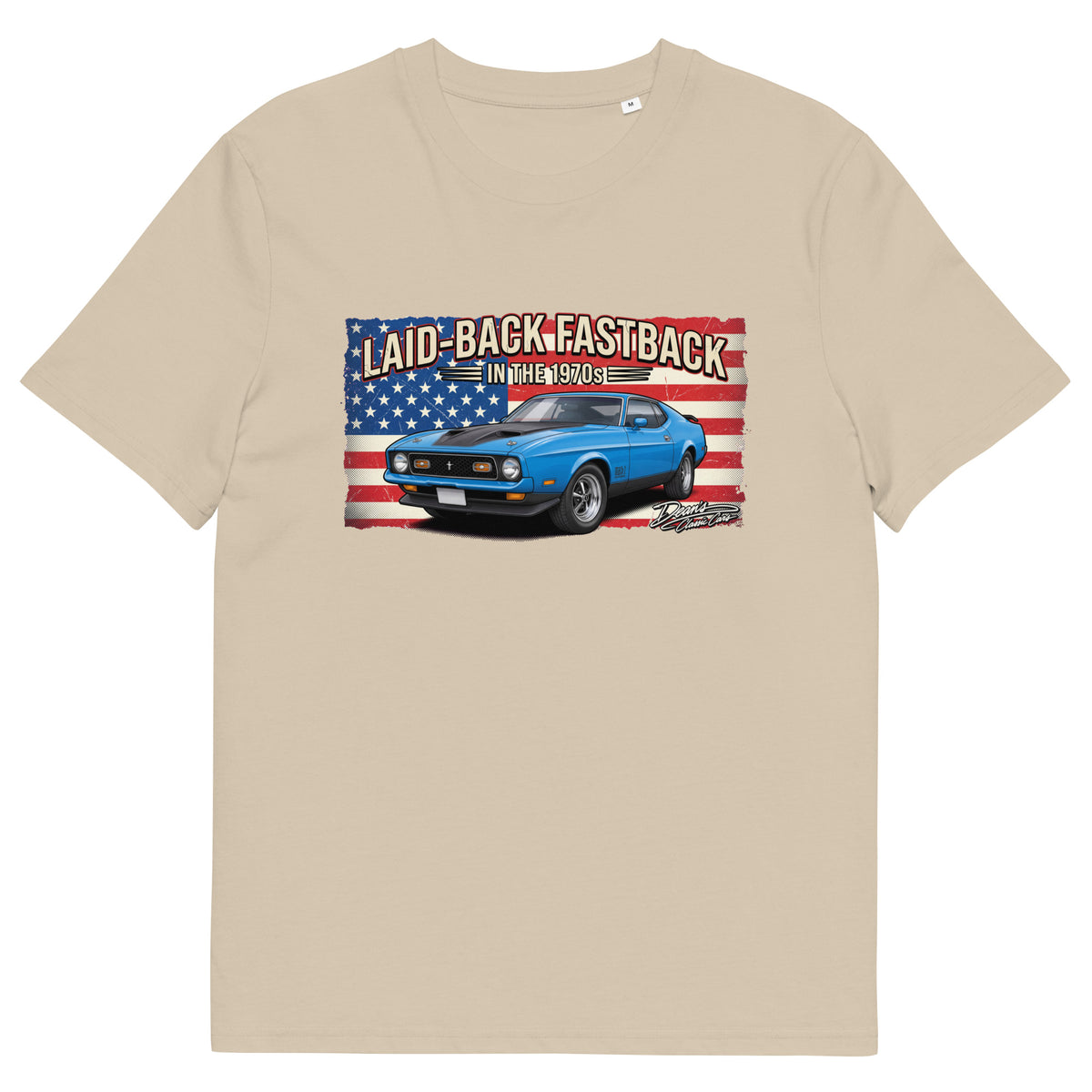 Mach 1 Grabber Blue T-Shirt - Dean's Classic Cars