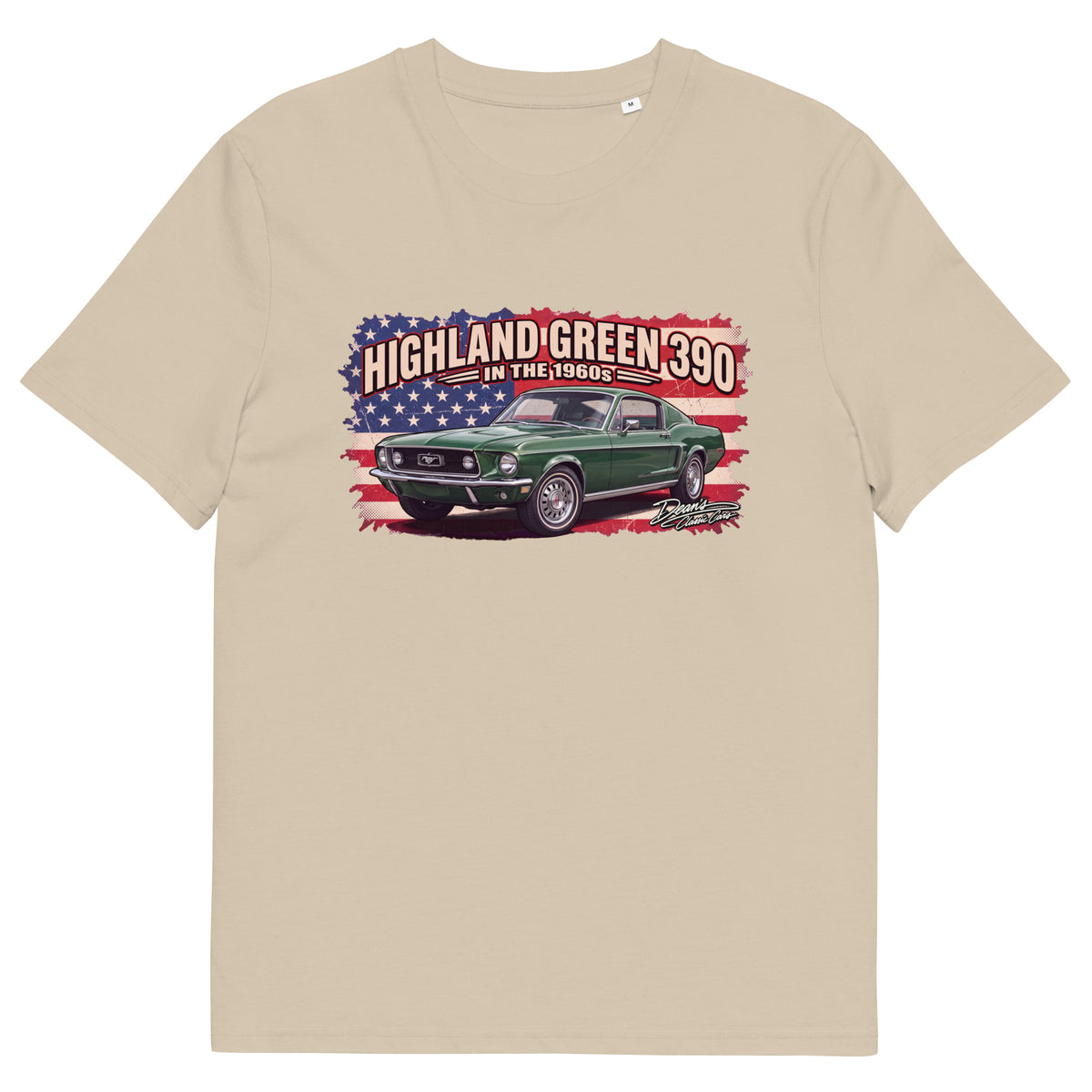 Mustang GT Highland Green T-Shirt - Dean's Classic Cars