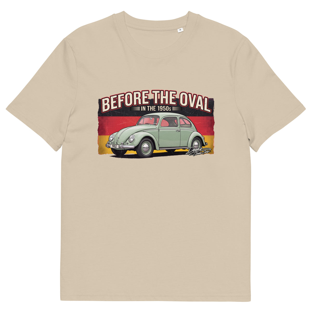 Beetle Split Pastel Green T-Shirt - Dean's Classic Cars