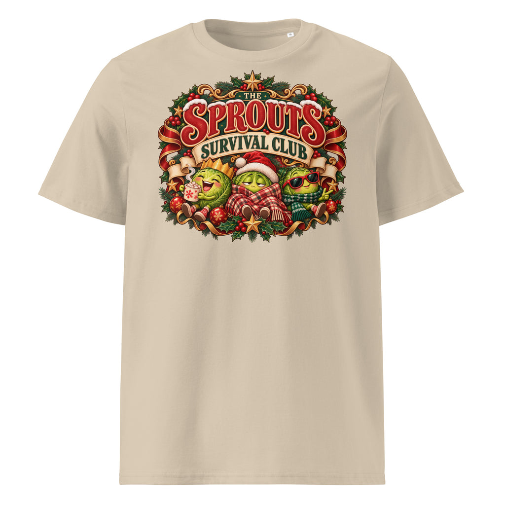 The Sprouts Survival Club Christmas T-Shirt - Ricki Robin
