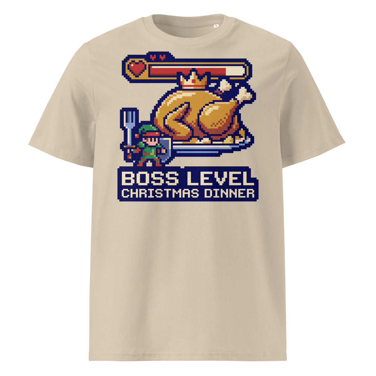 Boss Level: Christmas Dinner T-Shirt - Ricki Robin