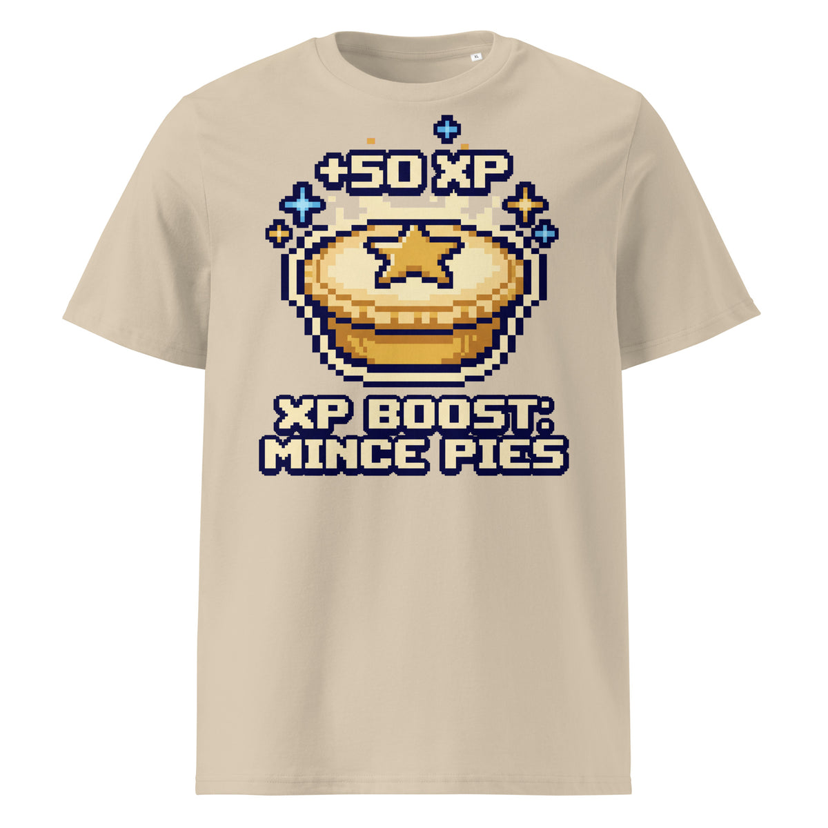 XP Boost: Mince Pies Christmas T-Shirt - Ricki Robin