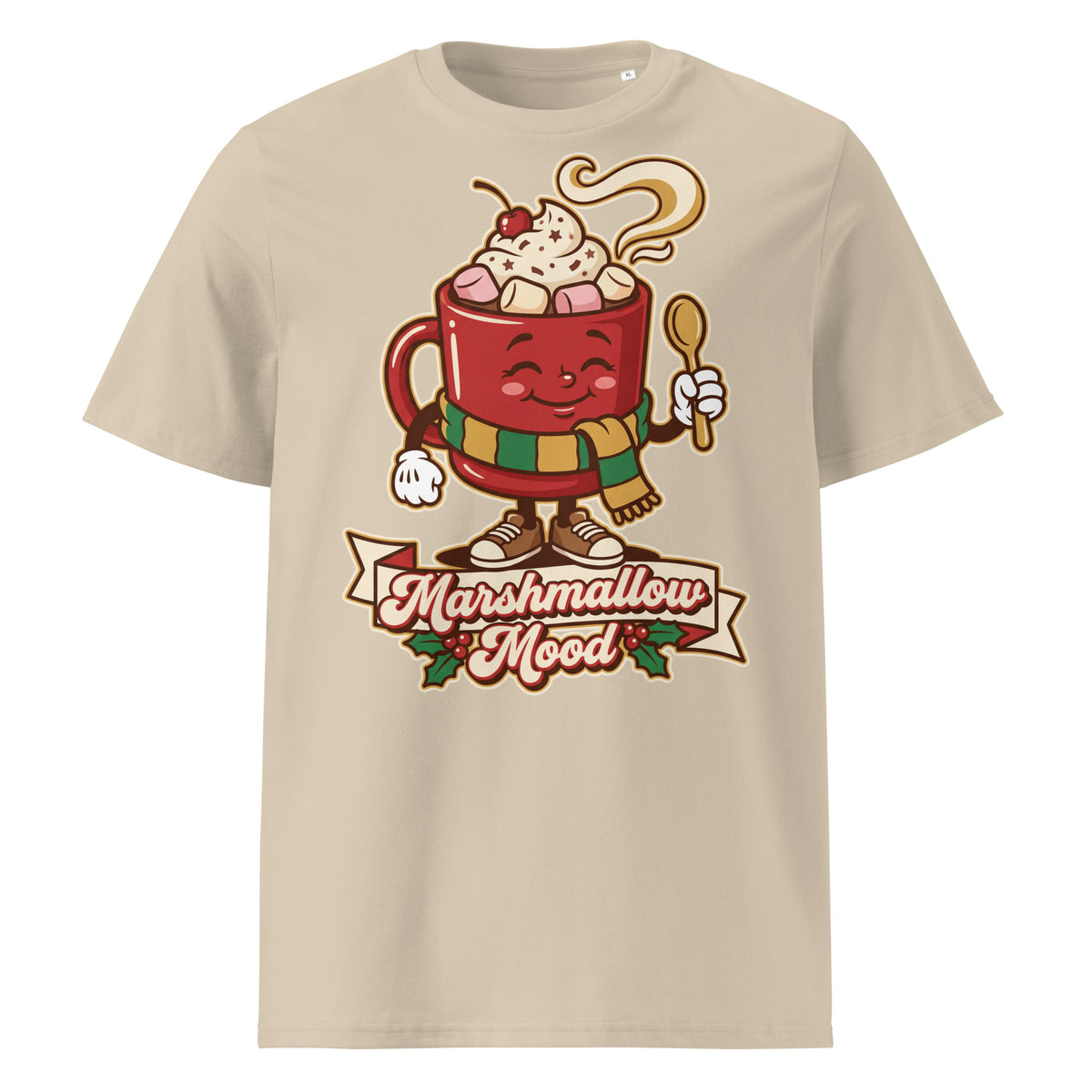 Marshmallow Mood Christmas T-Shirt - Ricki Robin