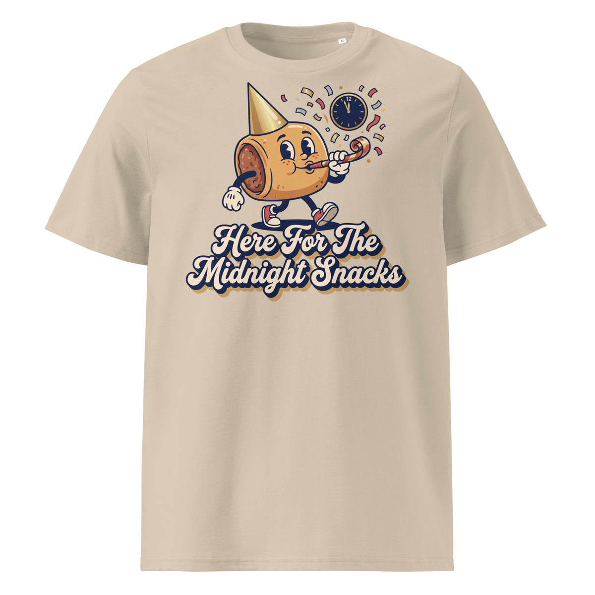 Here For The Midnight Snacks New Year T-Shirt - Ricki Robin