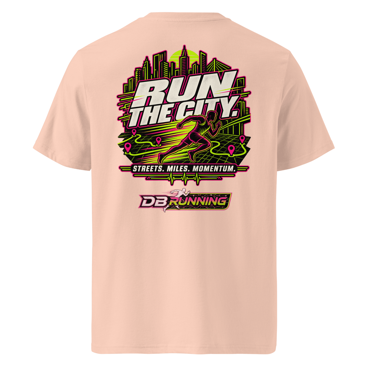 Run the City Male - T-Shirt - DB Running