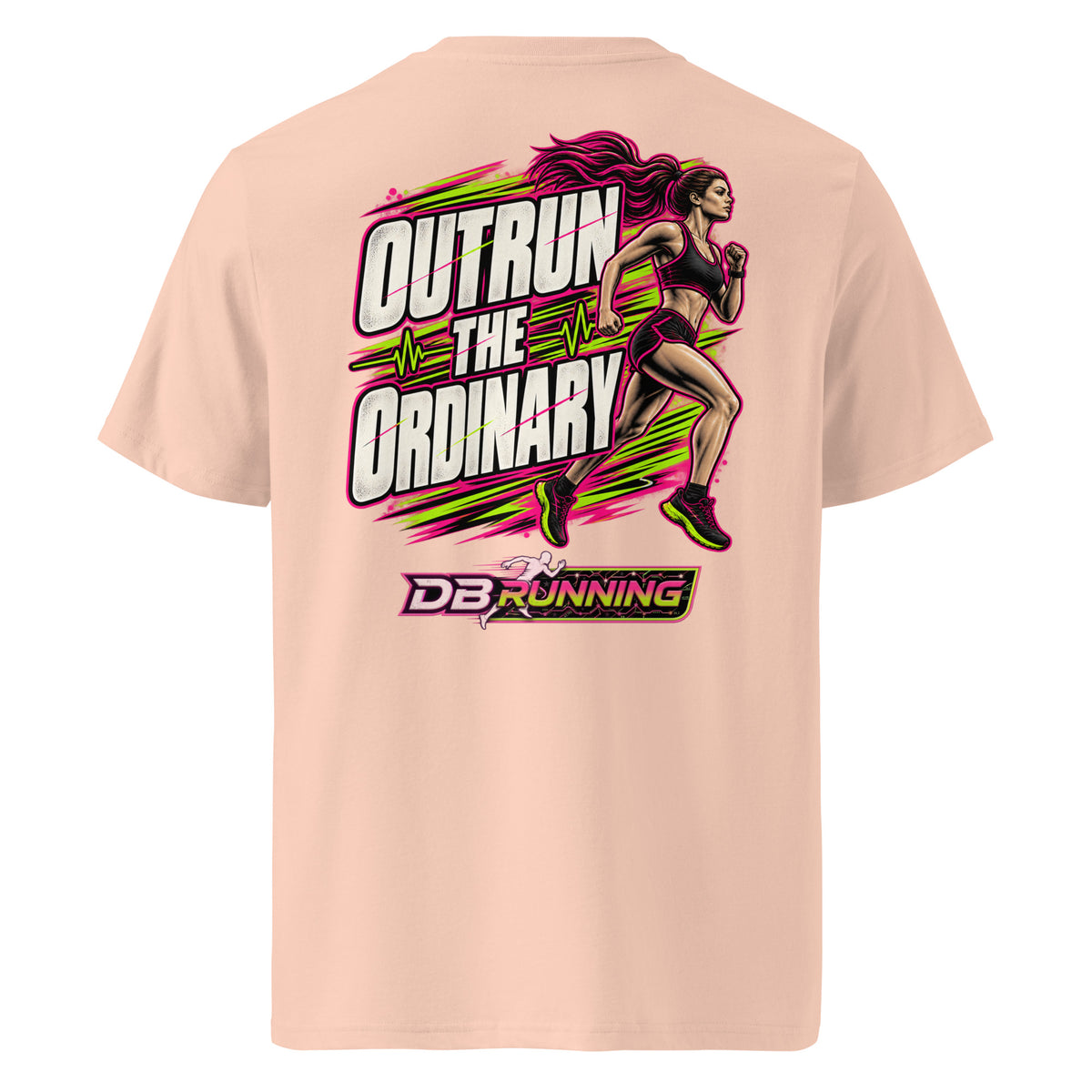 Outrun the Ordinary Female - T-Shirt - DB Running